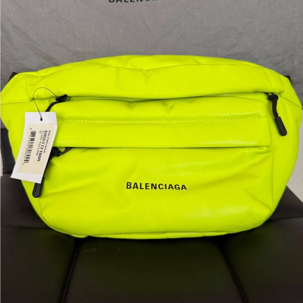 Balenciaga Fluo Yellow Bag